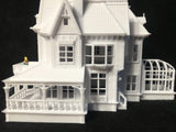 Miniature N-Scale Practical Magic Victorian House Built and Assembled