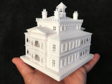 The Shipley Mansion - New Orleans Style Southern House by GoldRushBay N Scale 1:150 Assembled & Built Ready