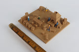 WOOD Miniature HO Scale Old West #5 Frontier Blacksmith Shop Built Includes Interiors