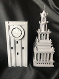 Miniature Clock Tower HO Scale for train model