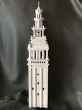 Miniature Clock Tower HO Scale for train model