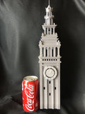 Miniature Clock Tower HO Scale for train model