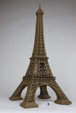 Miniature Detailed Paris Eiffel Tower Model 19-inches tall Brown