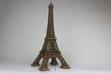 Miniature Detailed Paris Eiffel Tower Model 19-inches tall Brown