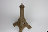 Miniature Detailed Paris Eiffel Tower Model 19-inches tall Brown