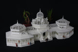 Miniature HO-Scale  Victorian #28 - Crystal Palace 1:87 by Gold Rush Bay Shell