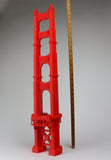 Miniature Scale Model San Francisco Golden Gate Bridge (HO-Scale figures not included)