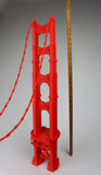 Miniature Scale Model San Francisco Golden Gate Bridge (HO-Scale figures not included)