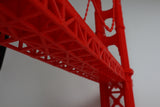 Miniature Scale Model San Francisco Golden Gate Bridge (HO-Scale figures not included)