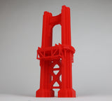 N-Scale Miniature San Francisco Golden Gate Bridge Model (N-Scale figures not included)