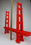 N-Scale Miniature San Francisco Golden Gate Bridge Model (N-Scale figures not included)