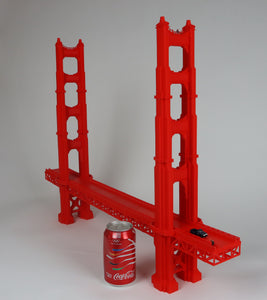 N-Scale Miniature San Francisco Golden Gate Bridge Model (N-Scale figures not included)