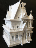 HO Scale Assembled ‘Nob Hill’ Victorian Gothic House 1:87 Built Ready INCLUDING INTERIORS