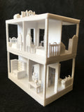 HO Scale Assembled ‘Nob Hill’ Victorian Gothic House 1:87 Built Ready INCLUDING INTERIORS