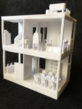 HO Scale Assembled ‘Nob Hill’ Victorian Gothic House 1:87 Built Ready INCLUDING INTERIORS