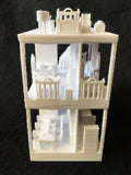 HO Scale Assembled ‘Nob Hill’ Victorian Gothic House 1:87 Built Ready INCLUDING INTERIORS