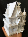 HO Scale Assembled ‘Nob Hill’ Victorian Gothic House 1:87 Built Ready INCLUDING INTERIORS