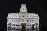 Gold Rush Bay N-Scale Victorian Emporium Miniature Assembled White 1:160 Including Interiors