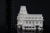 Gold Rush Bay N-Scale Victorian Emporium Miniature Assembled White 1:160 Including Interiors