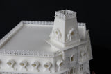 Gold Rush Bay N-Scale Victorian Emporium Miniature Assembled White 1:160 Including Interiors