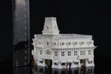 Gold Rush Bay N-Scale Victorian Emporium Miniature Assembled White 1:160 Including Interiors