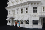 Gold Rush Bay HO-Scale Victorian Emporium Miniature Built 1:87 INCLUDING INTERIORS