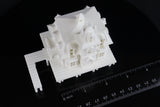 Small Gold Rush Bay N-Scale Waterhouse White Train Layout 1:160 (Including Interiors)