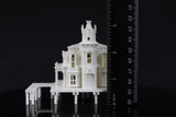 Small Gold Rush Bay N-Scale Waterhouse White Train Layout 1:160 (Including Interiors)