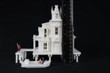 Gold Rush Bay HO-Scale Waterhouse White w/Deck