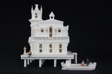 Gold Rush Bay HO-Scale Waterhouse White w/Deck