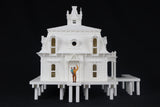 Gold Rush Bay HO-Scale Waterhouse White w/Deck