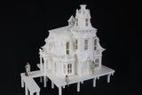 LARGE O-Scale Gold Rush Bay Miniature #29 Waterhouse 1:48 Assembled Including Interiors