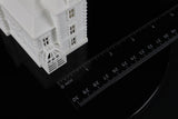 Tiny Dollhouse for Dollhouses Miniature "Crystal Manor" White by Gold Rush Bay