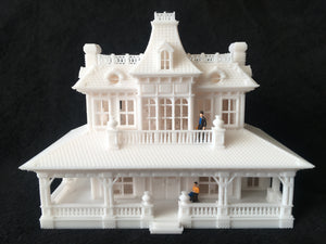 O-Scale Miniature #15 Petticoat Hotel 1:48 Scale Built Assembled