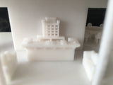 HO-Scale Miniature #15 Petticoat Hotel 1:87 Scale Built Assembled