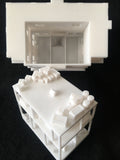 HO-Scale Miniature #15 Petticoat Hotel 1:87 Scale Built Assembled