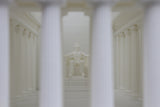 HO-Scale Lincoln Memorial Miniature Washington DC White + Interiors Capitol Collection