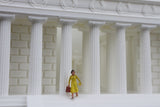 HO-Scale Lincoln Memorial Miniature Washington DC White + Interiors Capitol Collection