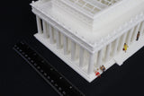 HO-Scale Lincoln Memorial Miniature Washington DC White + Interiors Capitol Collection