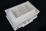 HO-Scale Lincoln Memorial Miniature Washington DC White + Interiors Capitol Collection