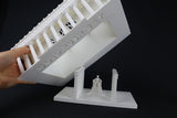 HO-Scale Lincoln Memorial Miniature Washington DC White + Interiors Capitol Collection