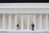 N-Scale Lincoln Memorial Miniature Washington DC White + Interiors Capitol