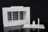 N-Scale Lincoln Memorial Miniature Washington DC White + Interiors Capitol