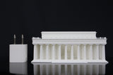 N-Scale Lincoln Memorial Miniature Washington DC White + Interiors Capitol