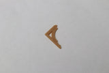 Gold Rush Bay HO Scale Roof Support Brackets Set of 7