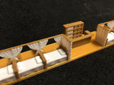 Gold Rush Bay COLOR HO Scale Athearn Heavyweight Sleeper Passenger Interior 60’