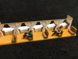 Gold Rush Bay COLOR HO Scale Athearn Heavyweight Sleeper Passenger Interior 60’