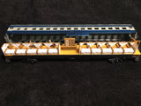 Gold Rush Bay COLOR HO Scale Athearn Heavyweight Sleeper Passenger Interior 60’