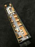 Gold Rush Bay COLOR HO Scale Train 50' Pullman Business Car Dining Interior