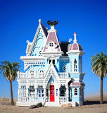 HO Scale Assembled ‘Nob Hill’ Victorian Gothic House 1:87 Built Ready INCLUDING INTERIORS